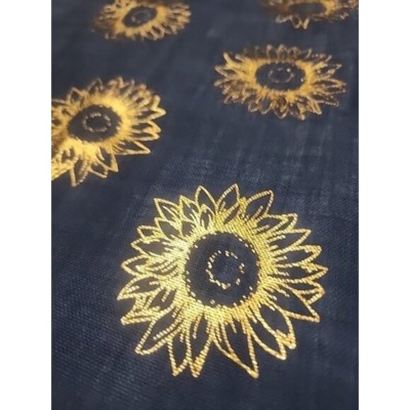 Celestial Tommy Bahama New Large Napkins Or Placemats Set of 6 Blue And Gold - Picture 2 of 6
